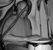 Steve on congas