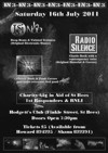 St Bees Charity Gig Poster - July 16th 2011